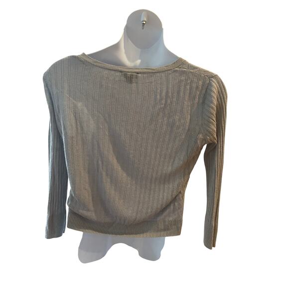 WORTHINGTON, SIZE XL, GRAY CARDIGAN - Picture 3 of 4